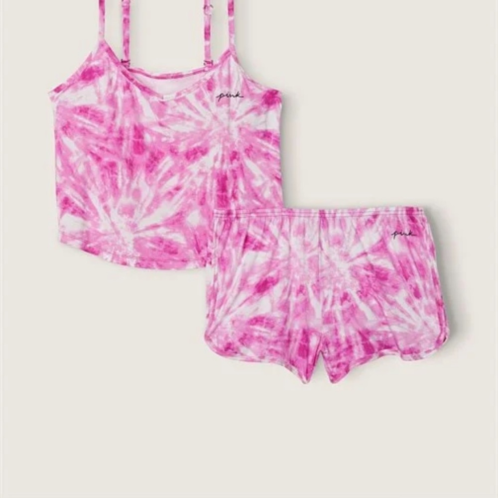 Victoria's Secret Pink Tie-Dye Sleepwear
